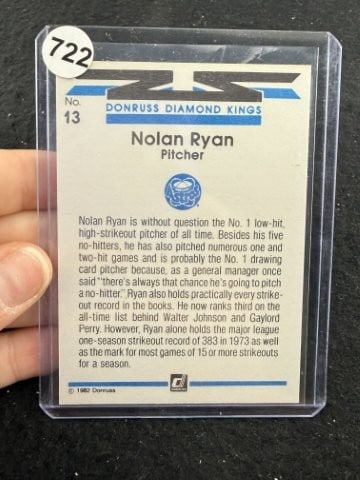 Nolan Ryan Baseball Card - 2