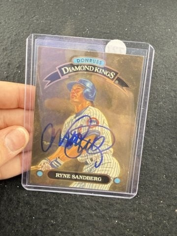 Ryne Sandberg Hand Signed Authentic Autograph (1 of 2)