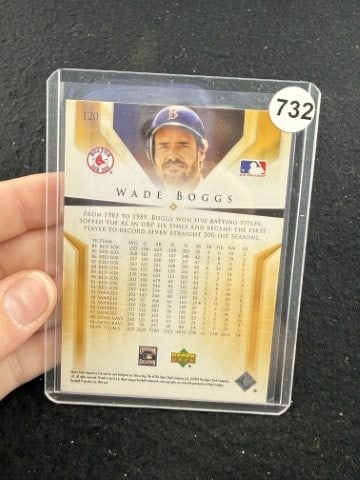 Wade Boggs Hand Signed Authentic Autograph - 2