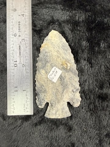 Lost Lake from Clinton County Ohio Indian Artifact Arrowhead (1 of 3)