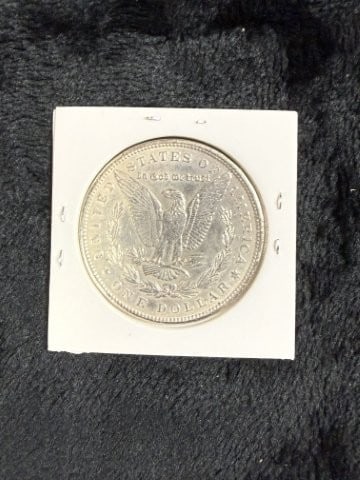 1900 UNC Morgan Silver Dollar Coin - 2