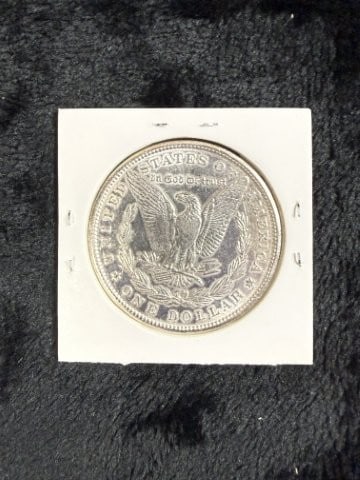 1900 UNC Morgan Silver Dollar Coin - 2