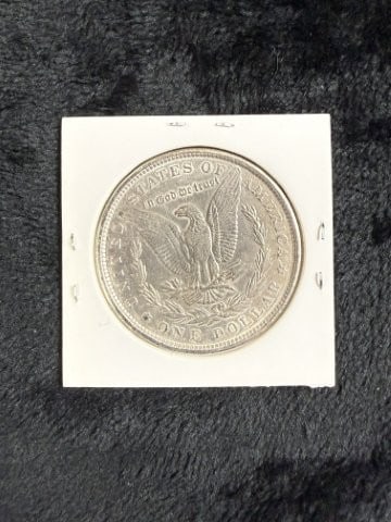 1900 UNC Morgan Silver Dollar Coin - 2