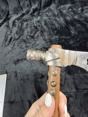 Tomahawk Pipe Indian Artifact Arrowhead - 7