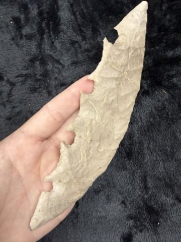 Tussinger Eccentric Indian Artifact Arrowhead - 4
