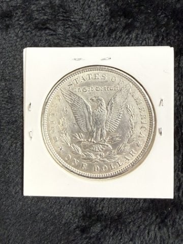 1900 UNC Morgan Silver Dollar Coin - 2