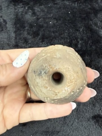 Pottery Bead Indian Artifact Arrowhead - 2
