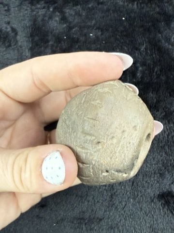 Pottery Bead Indian Artifact Arrowhead - 3