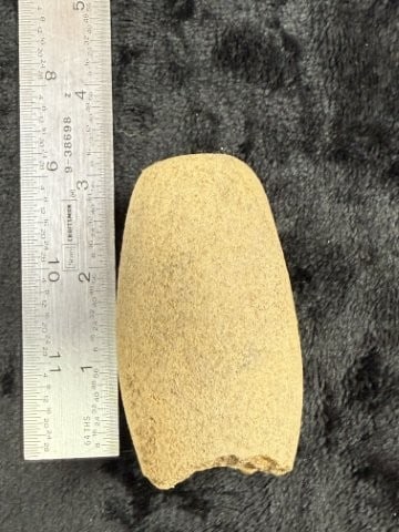 Broken Bannerstone Indian Artifact Arrowhead: KEY WORDS: INDIAN ARTIFACT ARTIFACTS ARROWHEAD ARROWHEADS NATIVE AMERICAN MISSISSIPPIAN QUAPAW CADDO POTTERY COINS MORGAN DOLLAR PEACE DOLLAR SILVER COINS. All coins have been Sigma tested for