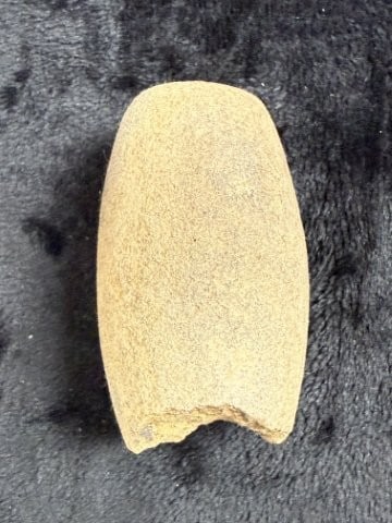 Broken Bannerstone Indian Artifact Arrowhead - 2