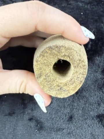 Broken Bannerstone Indian Artifact Arrowhead - 3