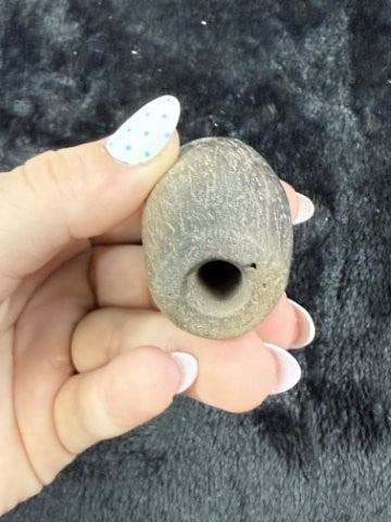 Pottery Bead Indian Artifact Arrowhead - 4