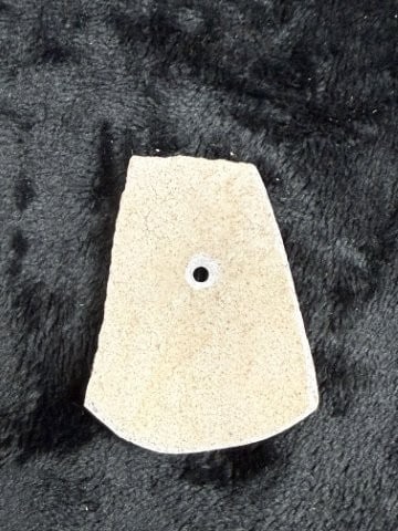 Pottery Pendant Indian Artifact Arrowhead - 2
