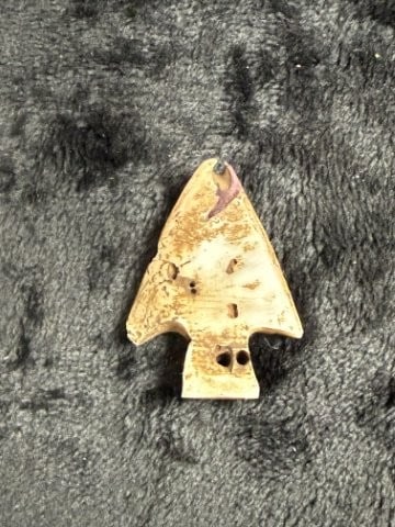 Pendant Indian Artifact Arrowhead - 2