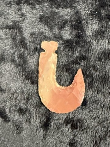 Flint Hook Indian Artifact Arrowhead - 2
