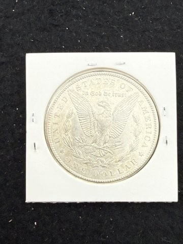 1900 UNC Morgan Silver Dollar Coin - 2