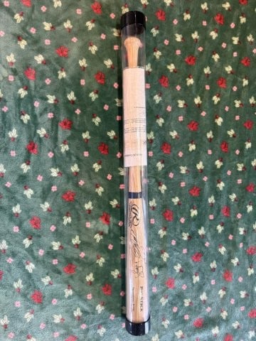 Autographed Baseball Bat signed by Matt Holiday, Alber Pujols, & Lance Burton: KEY WORDS: INDIAN ARTIFACT ARTIFACTS ARROWHEAD ARROWHEADS NATIVE AMERICAN MISSISSIPPIAN QUAPAW CADDO POTTERY COINS MORGAN DOLLAR PEACE DOLLAR SILVER COINS. All coins have been Sigma tested for