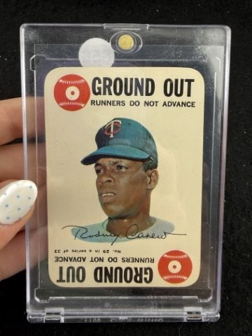 Rod Carew Baseball Card: KEY WORDS: INDIAN ARTIFACT ARTIFACTS ARROWHEAD ARROWHEADS NATIVE AMERICAN MISSISSIPPIAN QUAPAW CADDO POTTERY COINS MORGAN DOLLAR PEACE DOLLAR SILVER COINS. All coins have been Sigma tested for