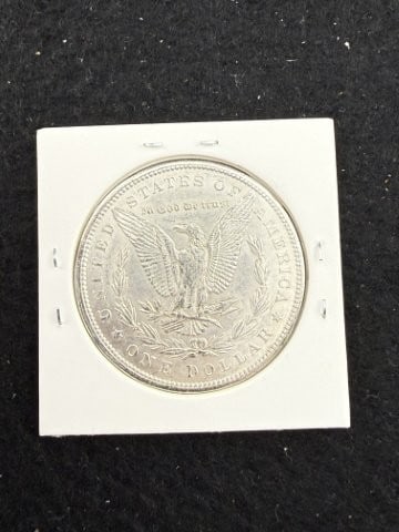 1900 UNC Morgan Silver Dollar Coin - 2