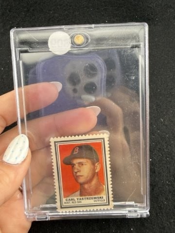 Carl Yastrzemski Baseball Card: KEY WORDS: INDIAN ARTIFACT ARTIFACTS ARROWHEAD ARROWHEADS NATIVE AMERICAN MISSISSIPPIAN QUAPAW CADDO POTTERY COINS MORGAN DOLLAR PEACE DOLLAR SILVER COINS. All coins have been Sigma tested for authent