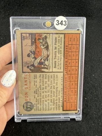 Topps Ron Santo Baseball Card - 2