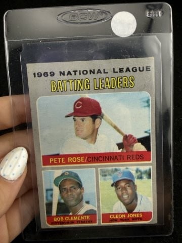 Pete Rose, Bob Clemente, Cleon Jones Baseball Card: KEY WORDS: INDIAN ARTIFACT ARTIFACTS ARROWHEAD ARROWHEADS NATIVE AMERICAN MISSISSIPPIAN QUAPAW CADDO POTTERY COINS MORGAN DOLLAR PEACE DOLLAR SILVER COINS. All coins have been Sigma tested for