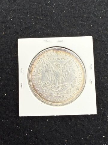 1900 UNC Morgan Silver Dollar Coin - 2
