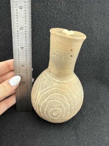 Miniature Caddo Water Bottle minor rim repair Indian Artifact Arrowhead: KEY WORDS: INDIAN ARTIFACT ARTIFACTS ARROWHEAD ARROWHEADS NATIVE AMERICAN MISSISSIPPIAN QUAPAW CADDO POTTERY COINS MORGAN DOLLAR PEACE DOLLAR SILVER COINS. All coins have been Sigma tested for authent