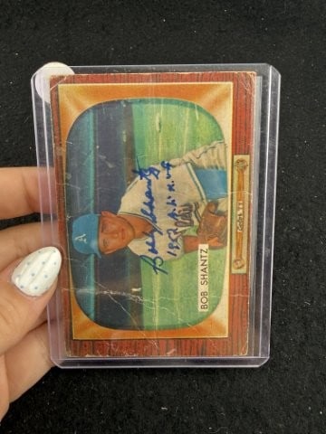 Bob Shantz Hand Signed Authentic Autograph: KEY WORDS: INDIAN ARTIFACT ARTIFACTS ARROWHEAD ARROWHEADS NATIVE AMERICAN MISSISSIPPIAN QUAPAW CADDO POTTERY COINS MORGAN DOLLAR PEACE DOLLAR SILVER COINS. All coins have been Sigma tested for authent