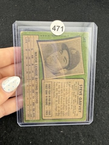 Steve Garvey Hand Signed Authentic Autograph - 2