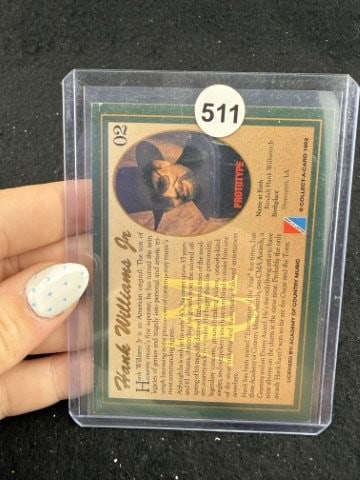 Hank Williams Jr. Hand Signed Authentic Autograph - 2