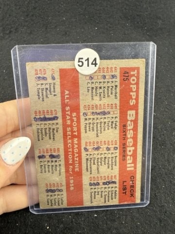 All-Star Managers Baseball Card - 2