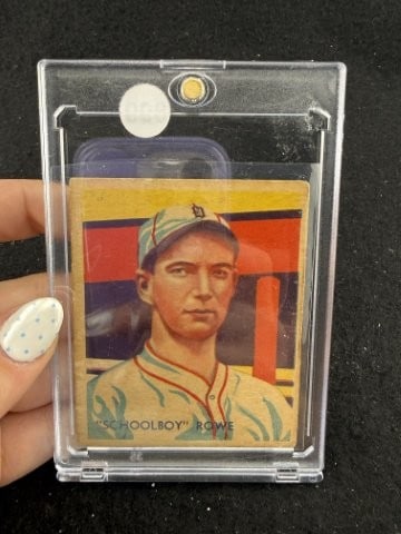 Schoolboy Rowe Baseball Card: KEY WORDS: INDIAN ARTIFACT ARTIFACTS ARROWHEAD ARROWHEADS NATIVE AMERICAN MISSISSIPPIAN QUAPAW CADDO POTTERY COINS MORGAN DOLLAR PEACE DOLLAR SILVER COINS. All coins have been Sigma tested for