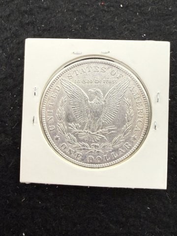 1900 UNC Morgan Silver Dollar Coin - 2