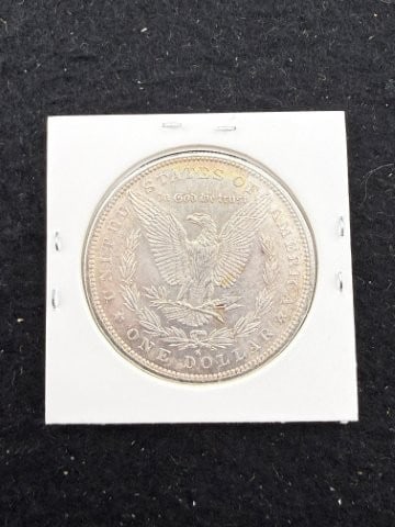 1900 UNC Morgan Silver Dollar Coin - 4