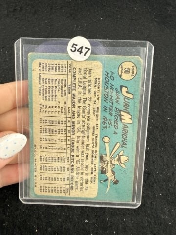 Juan Marichal Hand Signed Authentic Autograph - 2