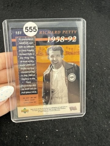 Richard Petty Hand Signed Authentic Autograph - 2