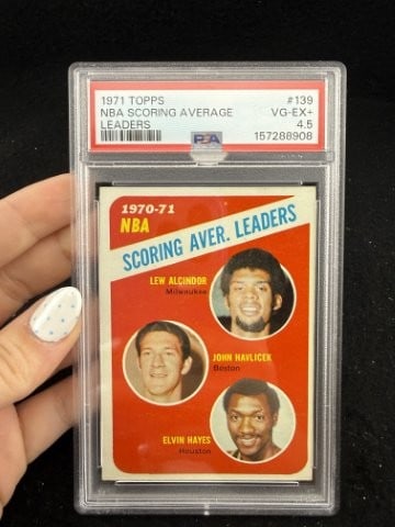 1971 Topps NBA Scoring Average Leaders: KEY WORDS: INDIAN ARTIFACT ARTIFACTS ARROWHEAD ARROWHEADS NATIVE AMERICAN MISSISSIPPIAN QUAPAW CADDO POTTERY COINS MORGAN DOLLAR PEACE DOLLAR SILVER COINS. All coins have been Sigma tested for