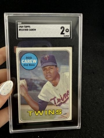 1969 Topps Rod Carew Baseball Card: KEY WORDS: INDIAN ARTIFACT ARTIFACTS ARROWHEAD ARROWHEADS NATIVE AMERICAN MISSISSIPPIAN QUAPAW CADDO POTTERY COINS MORGAN DOLLAR PEACE DOLLAR SILVER COINS. All coins have been Sigma tested for