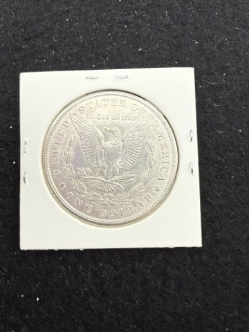 1900 UNC Morgan Silver Dollar Coin - 2