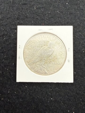 1923 S Peace Silver Dollar Coin - 2