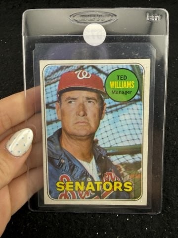 Topps Ted Williams Baseball Card