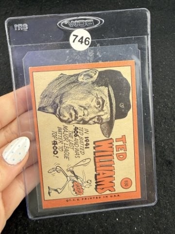 Topps Ted Williams Baseball Card - 2