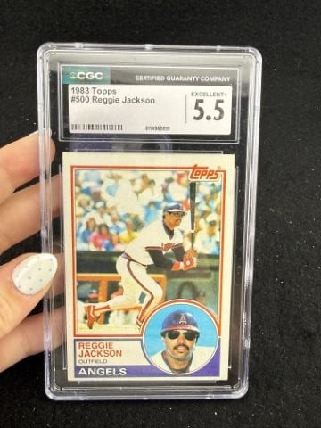 1983 Topps Reggie Jackson Baseball Card: KEY WORDS: INDIAN ARTIFACT ARTIFACTS ARROWHEAD ARROWHEADS NATIVE AMERICAN MISSISSIPPIAN QUAPAW CADDO POTTERY COINS MORGAN DOLLAR PEACE DOLLAR SILVER COINS. All coins have been Sigma tested for authent
