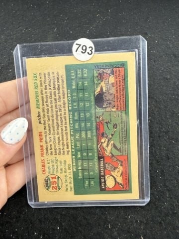 Charles Frank Pride Re-Print Card - 2