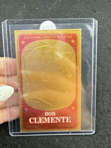 Bob Clemente Baseball Card: KEY WORDS: INDIAN ARTIFACT ARTIFACTS ARROWHEAD ARROWHEADS NATIVE AMERICAN MISSISSIPPIAN QUAPAW CADDO POTTERY COINS MORGAN DOLLAR PEACE DOLLAR SILVER COINS. All coins have been Sigma tested for
