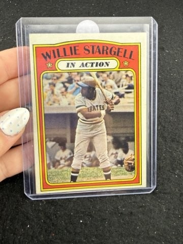 Topps Willie Stargell Baseball Card: KEY WORDS: INDIAN ARTIFACT ARTIFACTS ARROWHEAD ARROWHEADS NATIVE AMERICAN MISSISSIPPIAN QUAPAW CADDO POTTERY COINS MORGAN DOLLAR PEACE DOLLAR SILVER COINS. All coins have been Sigma tested for