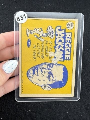 Reggie Jackson Baseball Card - 2