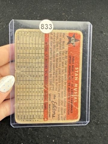 Stan Musial Baseball Card - 2