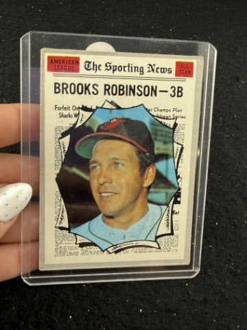 Brooks Robinson Baseball Card